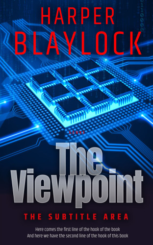 3D mockup of Blue Zodiac #6819 - Premade Abstract Book Cover