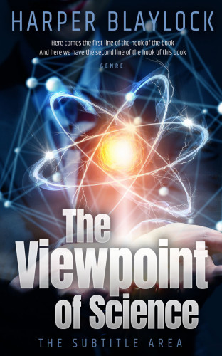 3D mockup of Wafer #6820 - Premade Science & Nature Book Cover