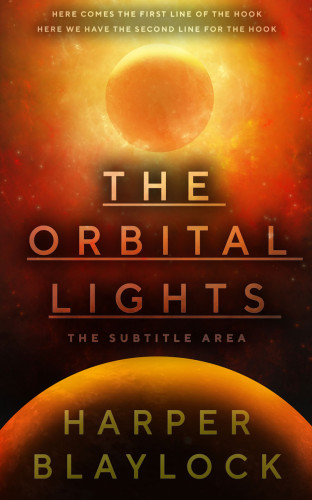 3D mockup of Zest #6895 - Premade Science Fiction Book Cover