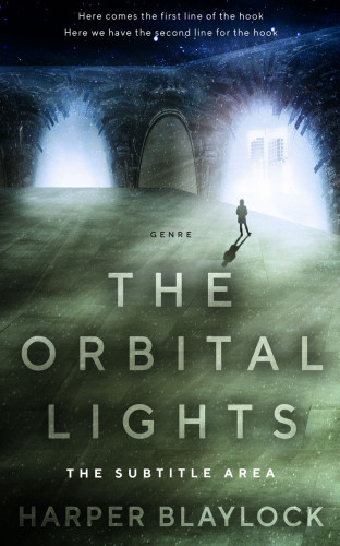 3D mockup of Outer Space #6897 - Premade Science Fiction Book Cover