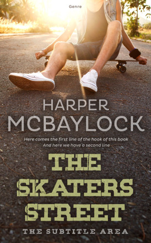 3D mockup of Taupe #6951 - Premade Teen & Young Adult Book Cover