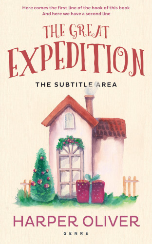 3D mockup of Albescent White #6992 - Premade Fantasy Book Cover