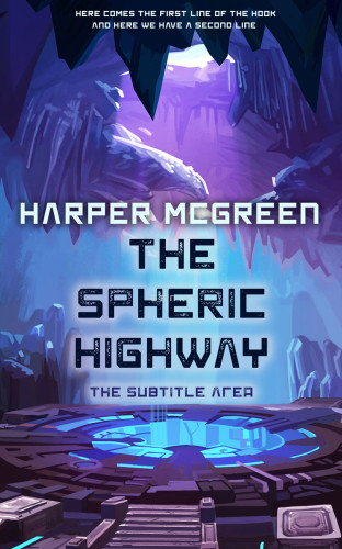 3D mockup of East Bay #7016 - Premade Science Fiction Book Cover