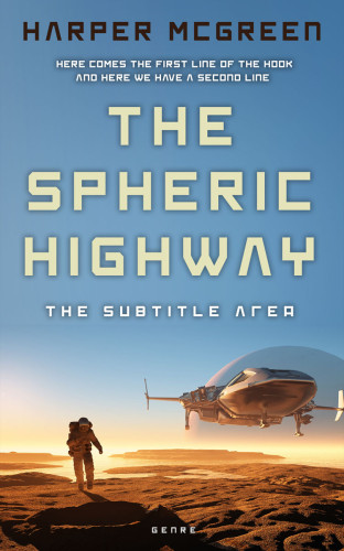 3D mockup of Hippie Blue #7017 - Premade Science Fiction Book Cover | BookCoverZone