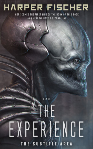 3D mockup of Tuna #7080 - Premade Science Fiction Book Cover