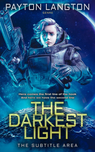 3D mockup of Madison #7258 - Premade Science Fiction Book Cover