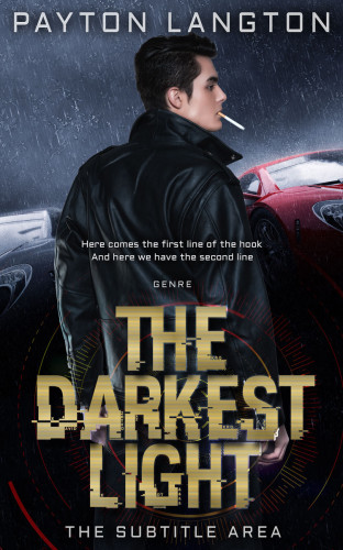 3D mockup of Shark #7265 - Premade Action & Adventure Book Cover