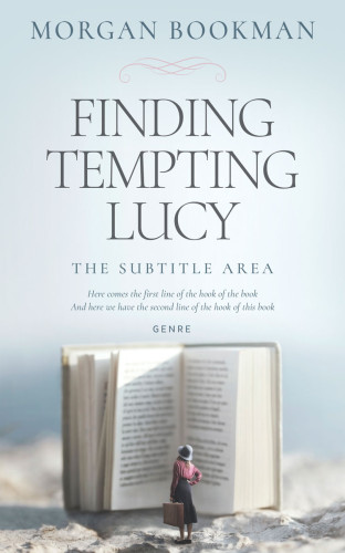 3D mockup of Geyser #7328 - Premade Abstract Book Cover