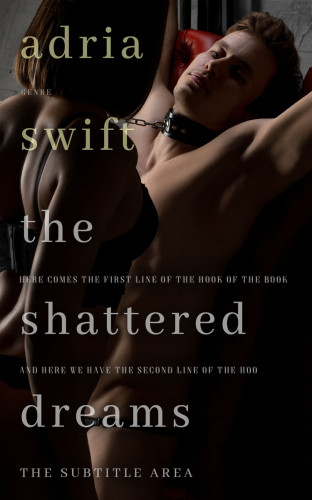 3D mockup of Black #7358 - Premade Erotica Book Cover