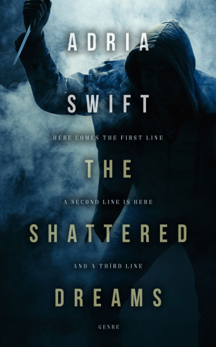 3D mockup of Tower Gray #7393 - Premade Mystery & Thriller & Suspense Book Cover