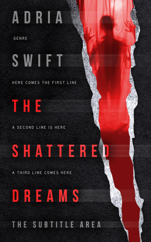 3D mockup of Roman #7422 - Premade Mystery & Thriller & Suspense Book Cover