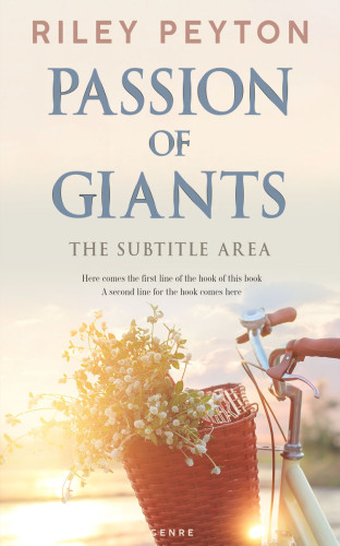 3D mockup of White Rock #7432 - Premade Romance Book Cover