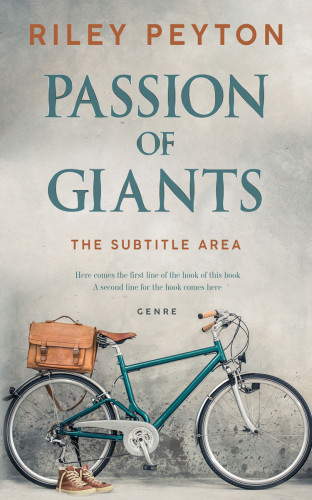 3D mockup of Cloud #7435 - Premade Literary Fiction Book Cover