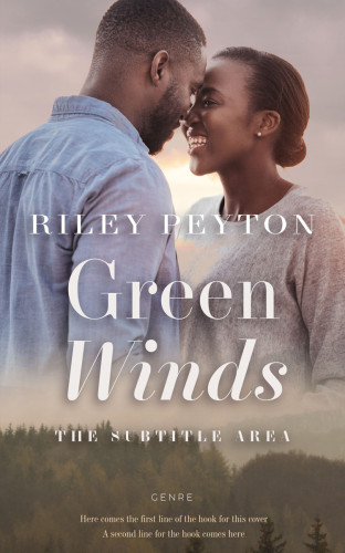 3D mockup of Hurricane #7465 - Premade Romance Book Cover