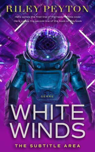 3D mockup of Honey Flower #7484 - Premade Science Fiction Book Cover