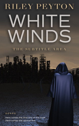 3D mockup of Shark #7489 - Premade Apocalyptica Book Cover