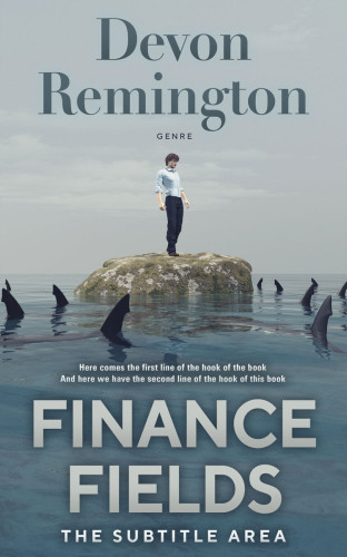 3D mockup of Silver Sand #7524 - Premade Business Book Cover