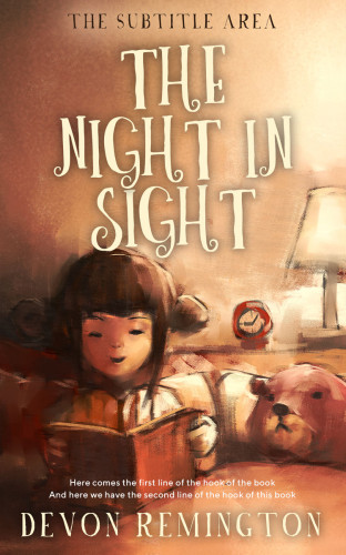 3D mockup of Antique Brass #7537 - Premade Teen & Young Adult Book Cover