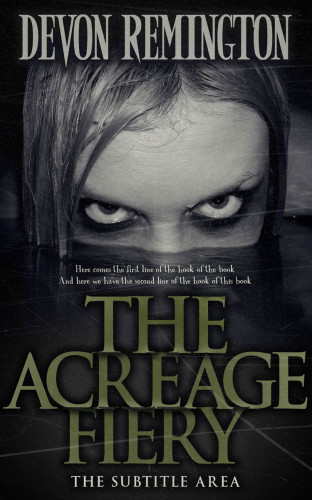 3D mockup of Shark #7553 - Premade Horror Book Cover