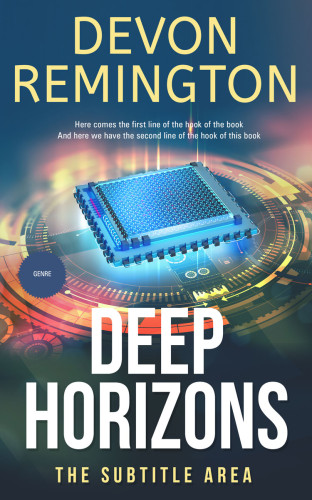 3D mockup of Pickled Bluewood #7590 - Premade Abstract Book Cover