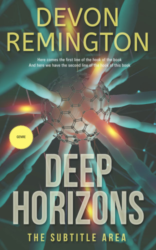 3D mockup of Nandor #7592 - Premade Abstract Book Cover