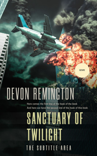 3D mockup of Outer Space #7604 - Premade Apocalyptica Book Cover