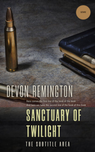 3D mockup of Dune #7605 - Premade Mystery & Thriller & Suspense Book Cover