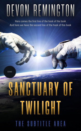 3D mockup of Sisal #7613 - Premade Science Fiction Book Cover