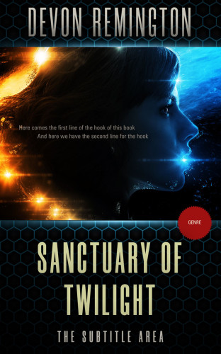 3D mockup of Twine #7621 - Premade Romance Book Cover