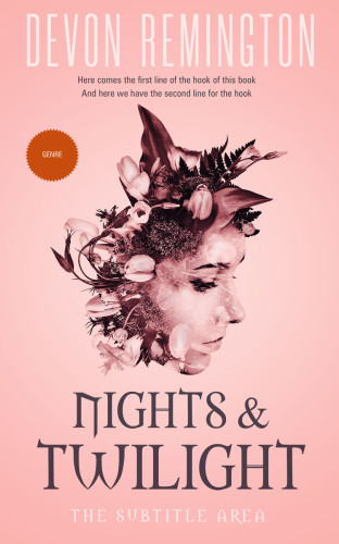 3D mockup of Apricot Peach #7629 - Premade Mystery & Thriller & Suspense Book Cover