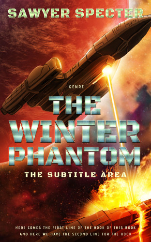 3D mockup of Cedar #7721 - Premade Science Fiction Book Cover