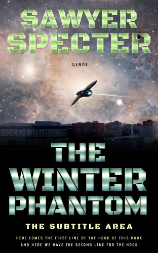 3D mockup of Sisal #7723 - Premade Science Fiction Book Cover