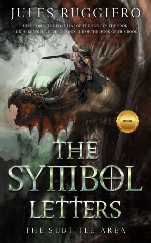 3D mockup of Zeus #7801 - Premade Fantasy Book Cover