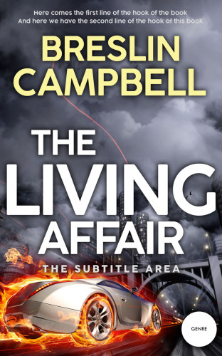 3D mockup of Ship Gray #7873 - Premade Abstract Book Cover