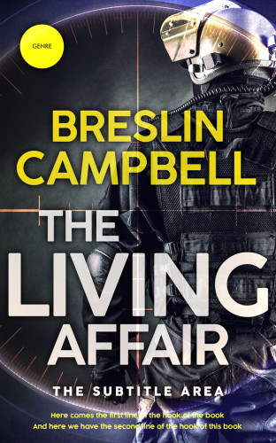 3D mockup of Zombie #7875 - Premade Mystery & Thriller & Suspense Book Cover