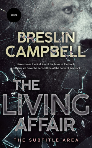 3D mockup of Mist Gray #7884 - Premade Mystery & Thriller & Suspense Book Cover