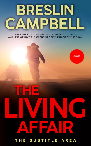 3D mockup of Thunder #7894 - Premade Science Fiction Book Cover