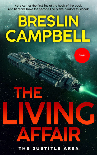 3D mockup of Red Damask #7897 - Premade Apocalyptica Book Cover | BookCoverZone