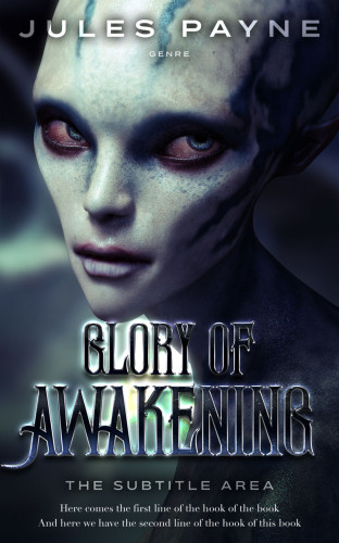 3D mockup of Mirage #7965 - Premade Science Fiction Book Cover