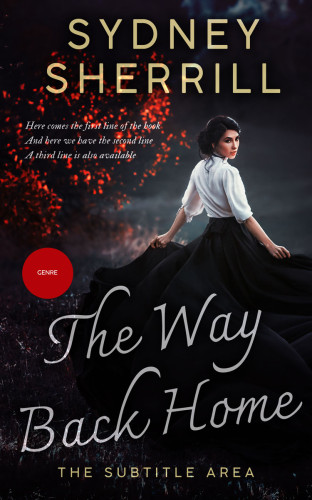 3D mockup of Woodsmoke #7983 - Premade Historical Book Cover