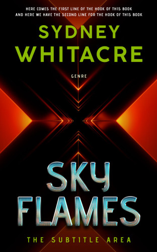 3D mockup of Paarl #8039 - Premade Science Fiction Book Cover