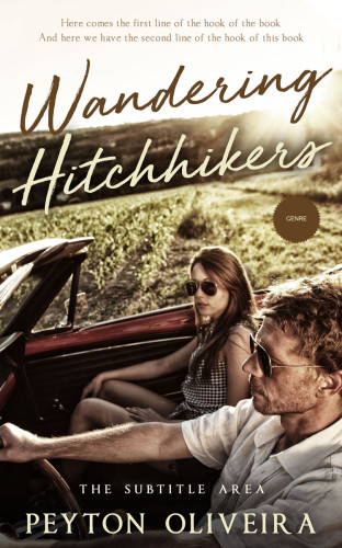 3D mockup of English Walnut #8046 - Premade Travel Book Cover