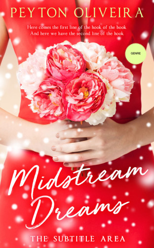 3D mockup of Alizarin Crimson #8049 - Premade Romance Book Cover