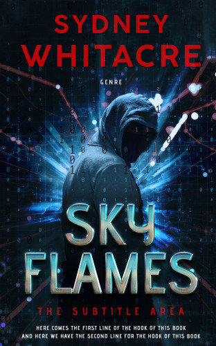 3D mockup of Ebony #8070 - Premade Mystery & Thriller & Suspense Book Cover