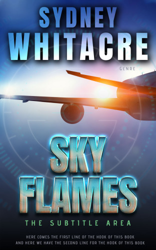 3D mockup of Blue Bayoux #8079 - Premade Action & Adventure Book Cover