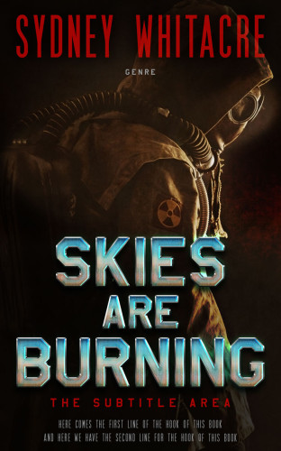 3D mockup of Eternity #8097 - Premade Apocalyptica Book Cover