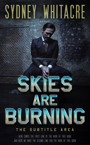 3D mockup of Shark #8098 - Premade Mystery & Thriller & Suspense Book Cover