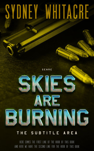 3D mockup of Green Waterloo #8101 - Premade Mystery & Thriller & Suspense Book Cover