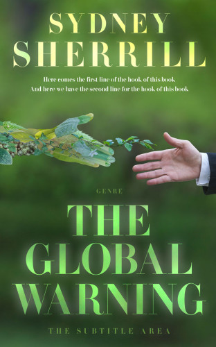 3D mockup of Chalet Green #8118 - Premade Politics & Law & Society Book Cover