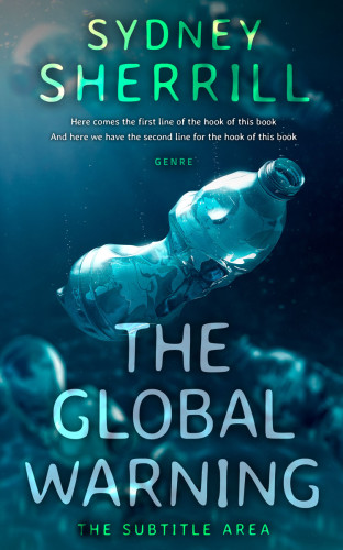 3D mockup of Tarawera #8122 - Premade Science & Nature Book Cover